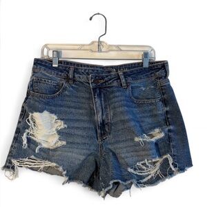 American Eagle Distressed Mom Shorts